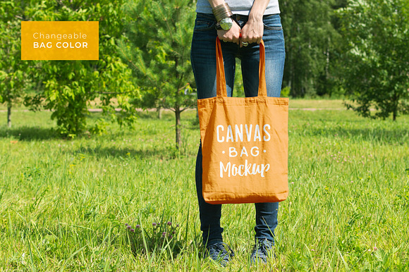 Canvas Bag Mockup Pack in Product Mockups - product preview 1