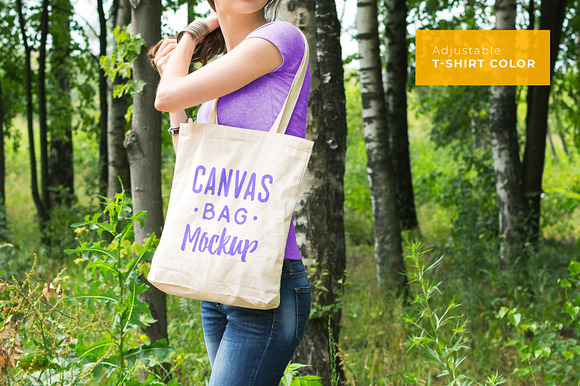 Canvas Bag Mockup Pack in Product Mockups - product preview 2
