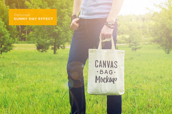 Canvas Bag Mockup Pack in Product Mockups - product preview 3