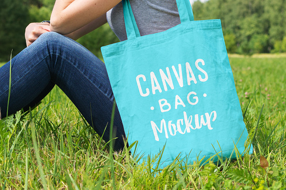 Canvas Bag Mockup Pack in Product Mockups - product preview 6