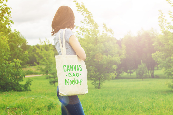 Canvas Bag Mockup Pack in Product Mockups - product preview 7