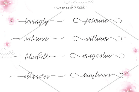 Michella in Script Fonts - product preview 7
