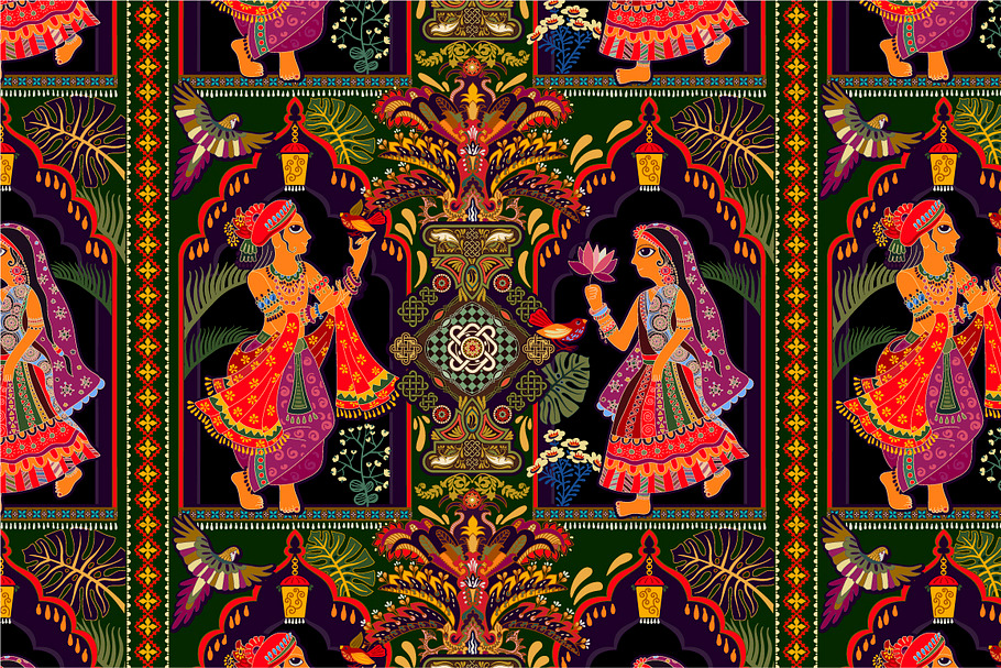 Indian Decorative Pattern