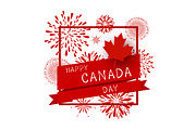 Canada day design