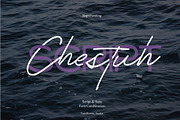 Chestuh script and sans | Font duo