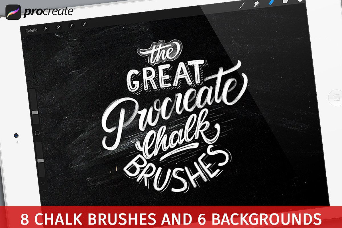The Great Procreate Chalk Brushpack in Photoshop Brushes - product preview 8