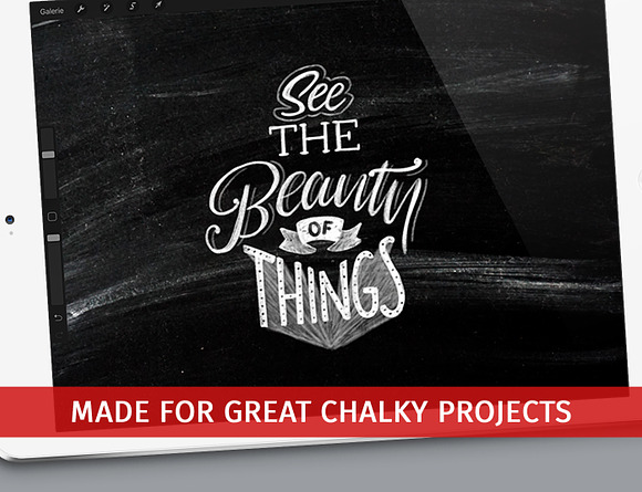 The Great Procreate Chalk Brushpack in Photoshop Brushes - product preview 2