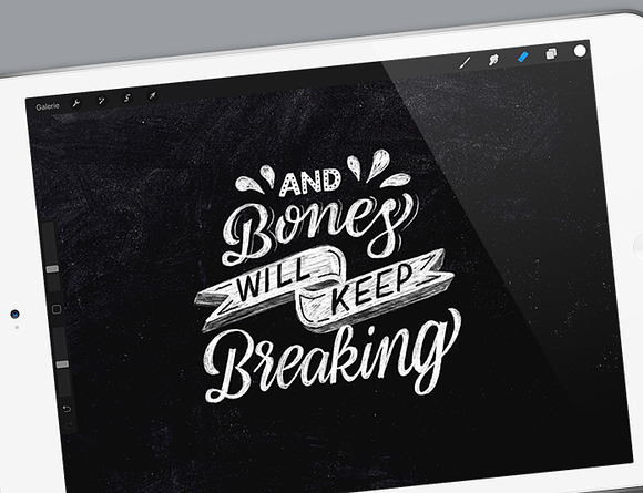 The Great Procreate Chalk Brushpack in Photoshop Brushes - product preview 4