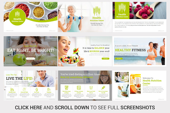 Top Nutrition PowerPoint Template in PowerPoint Templates - product preview 4