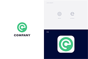 Reach + Letter E Logo Template