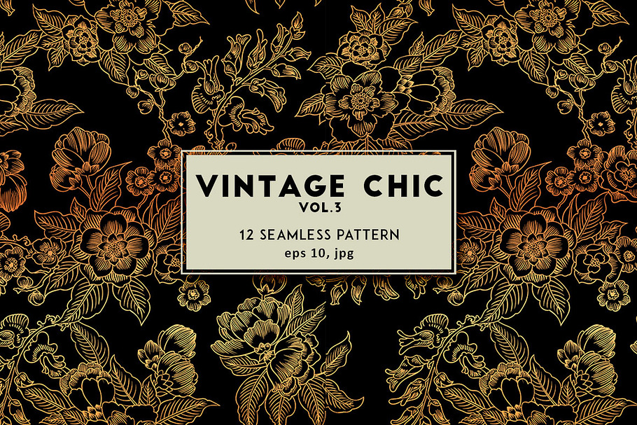 Vintage Chic vol.3 in Patterns - product preview 8
