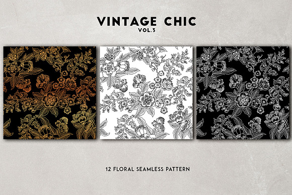 Vintage Chic vol.3 in Patterns - product preview 5