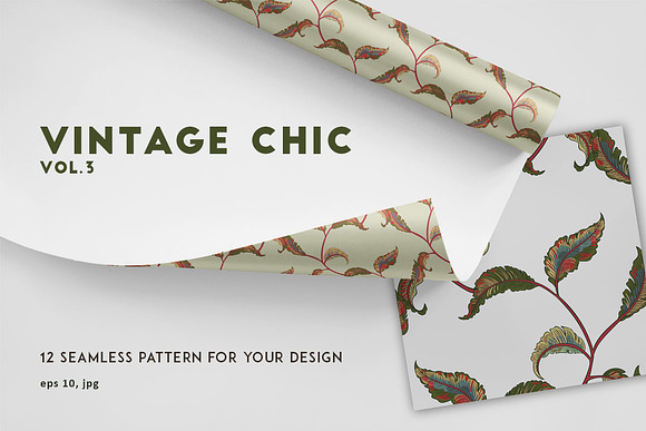 Vintage Chic vol.3 in Patterns - product preview 6