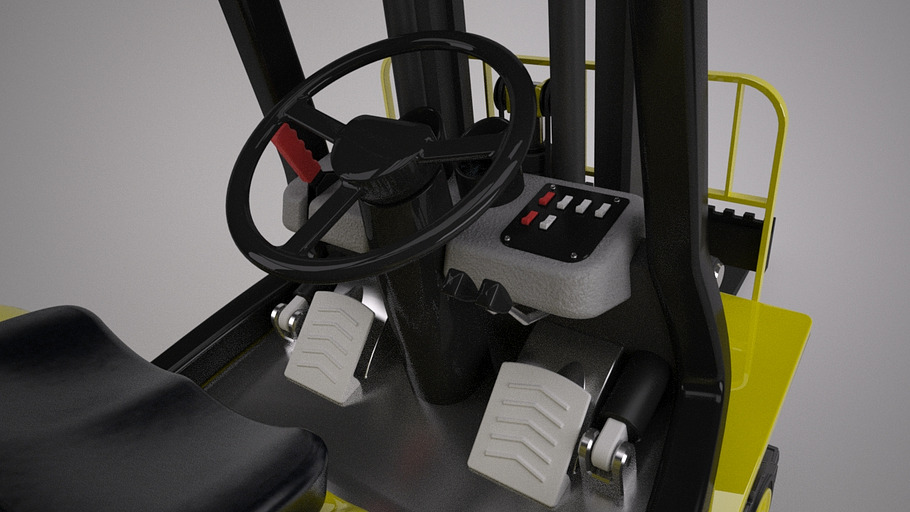Counter Balance Fork Lift Truck in Vehicles - product preview 3