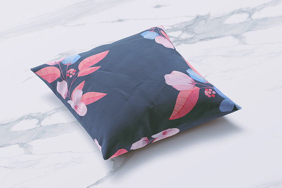 Square Pillow Mockup in Product Mockups - product preview 5