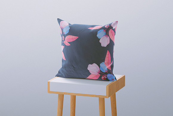 Square Pillow Mockup in Product Mockups - product preview 7