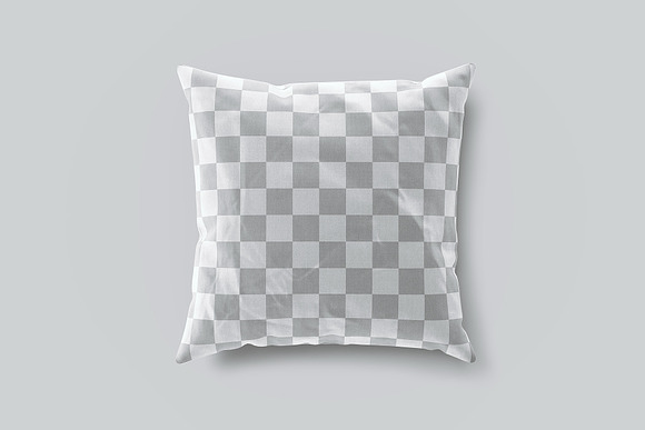 Square Pillow Mockup in Product Mockups - product preview 8