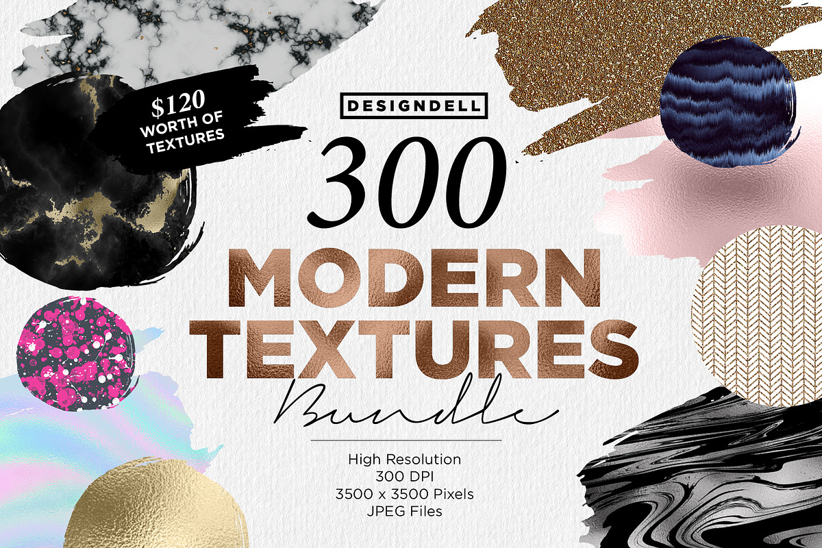 300 Modern Textures Bundle in Textures - product preview 8