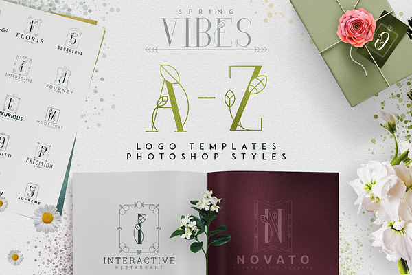 [Spring Vibes] A-Z logo designs -50%
