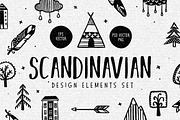 Scandinavian Design Elements Set
