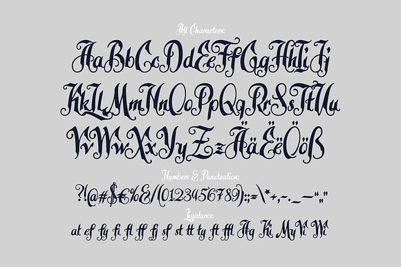 Late Frost font in Script Fonts - product preview 3