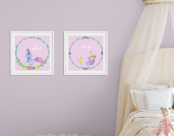 Princess day watercolor collection in Illustrations - product preview 10