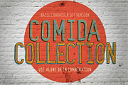Comida Funky 4 Font Collection