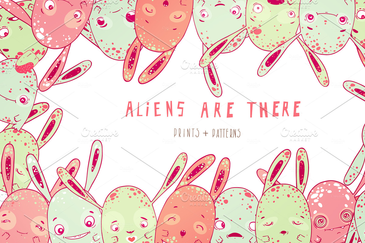 Aliens are there in Illustrations - product preview 8
