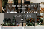 Bohemian Blogger Lightroom Presets