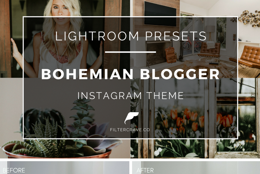 Bohemian Blogger Lightroom Presets in Add-Ons - product preview 8