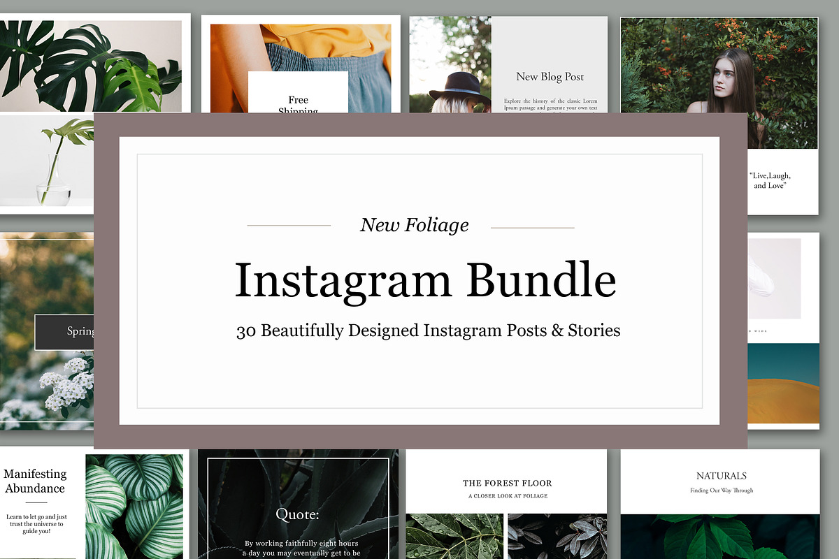 Instagram Social Media Bundle in Instagram Templates - product preview 8