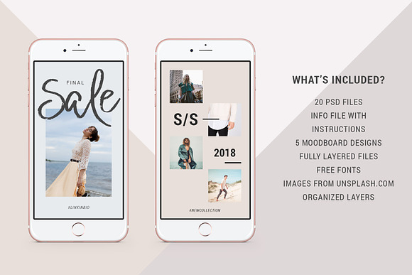 ANIMATED Modern Instagram Stories in Instagram Templates - product preview 1