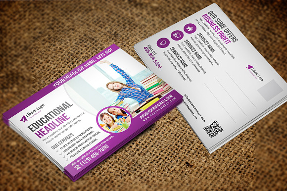 Postcard & Rackcard DL Flyer v1 in Postcard Templates - product preview 7