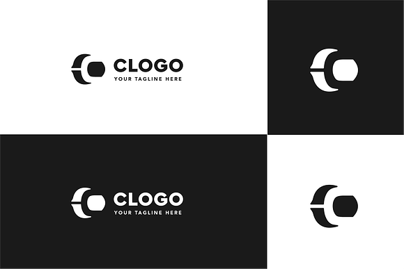 C Letter logo in Logo Templates - product preview 3