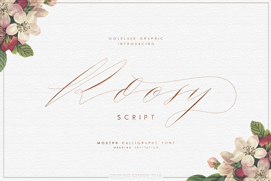 GL Roosy Script in Script Fonts - product preview 8