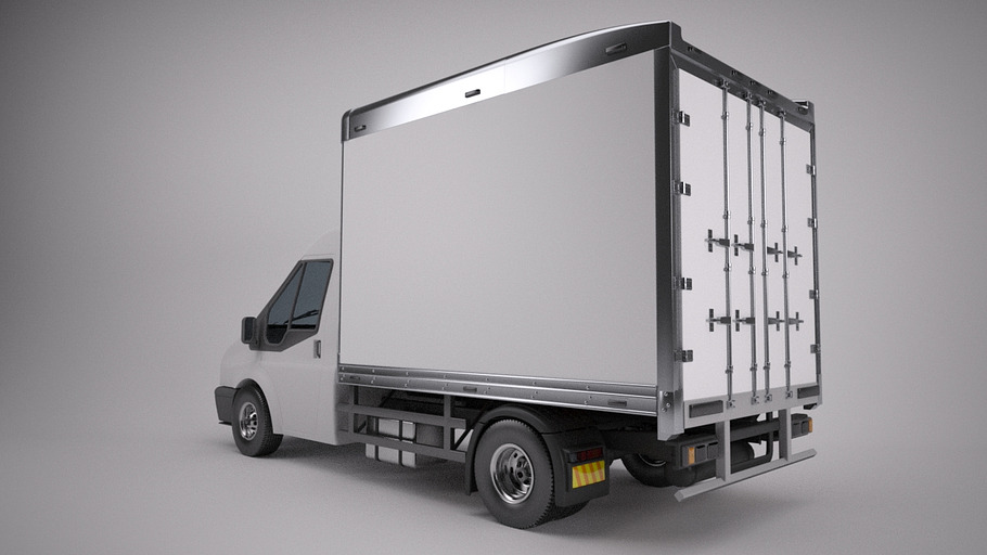 Box Transit Van in Vehicles - product preview 1