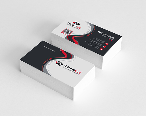 Business Cards in Business Card Templates - product preview 4