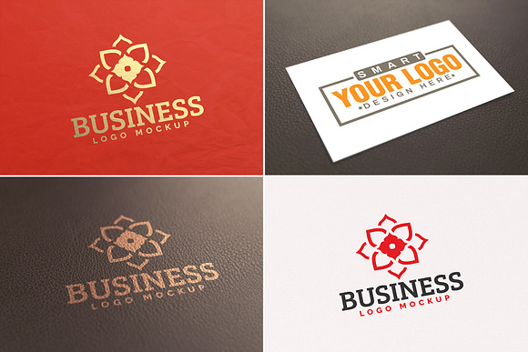 100 Logo Mockups Bundle Vol.3 in Branding Mockups - product preview 6