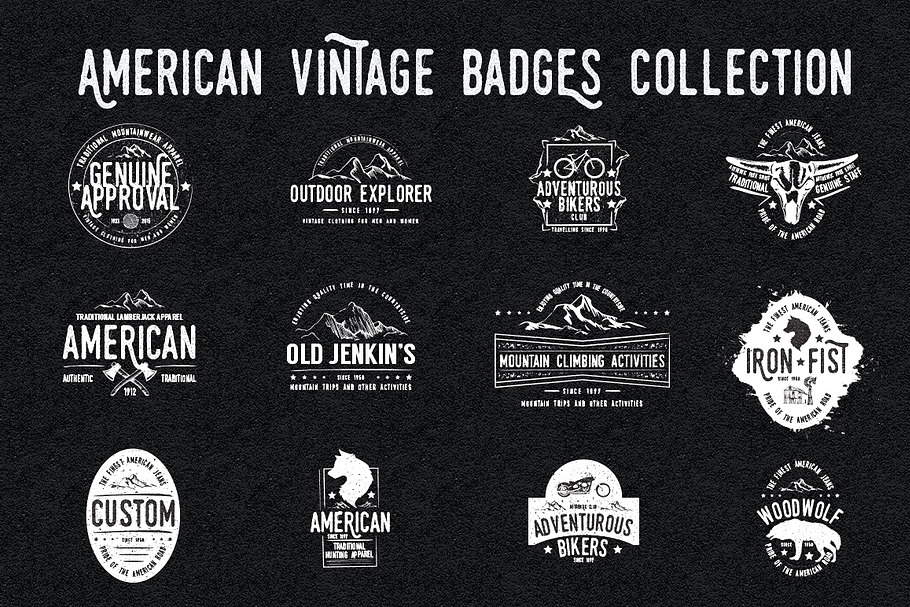 Hand Drawn Vintage Logo Templates in Logo Templates - product preview 8