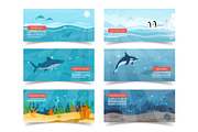Ocean Illustrations with Scientific Information