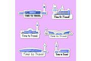 Time to travel isolated labels set