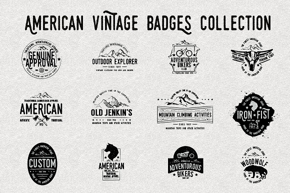 Hand Drawn Vintage Logo Templates in Logo Templates - product preview 4