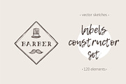 Hand drawn labels constructor
