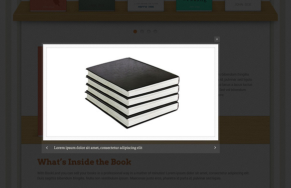 Book Palace Website in Landing Page Templates - product preview 3