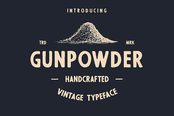 Gunpowder - Vintage Type