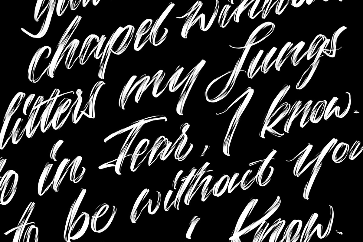 Procreate Lettering Brush Pack 2.0! in Photoshop Brushes - product preview 8