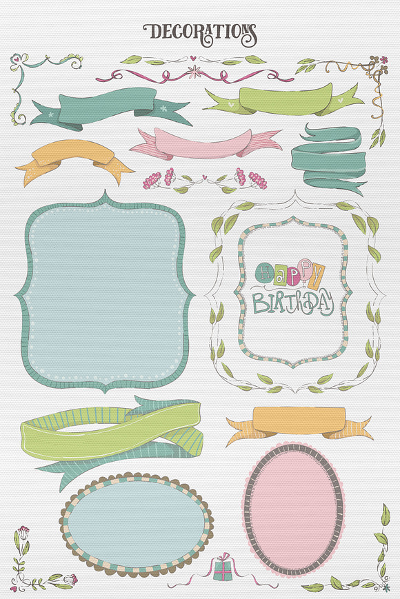 SpringTea Card Creator in Illustrations - product preview 2