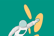 illustration of an astronaut