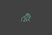 Frog logo template