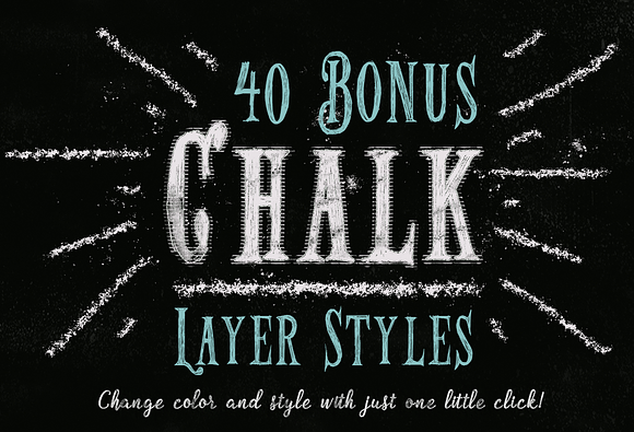 Photoshop brushes chalk & Styles in Photoshop Brushes - product preview 6